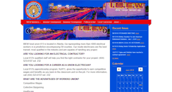Desktop Screenshot of ibew613.org